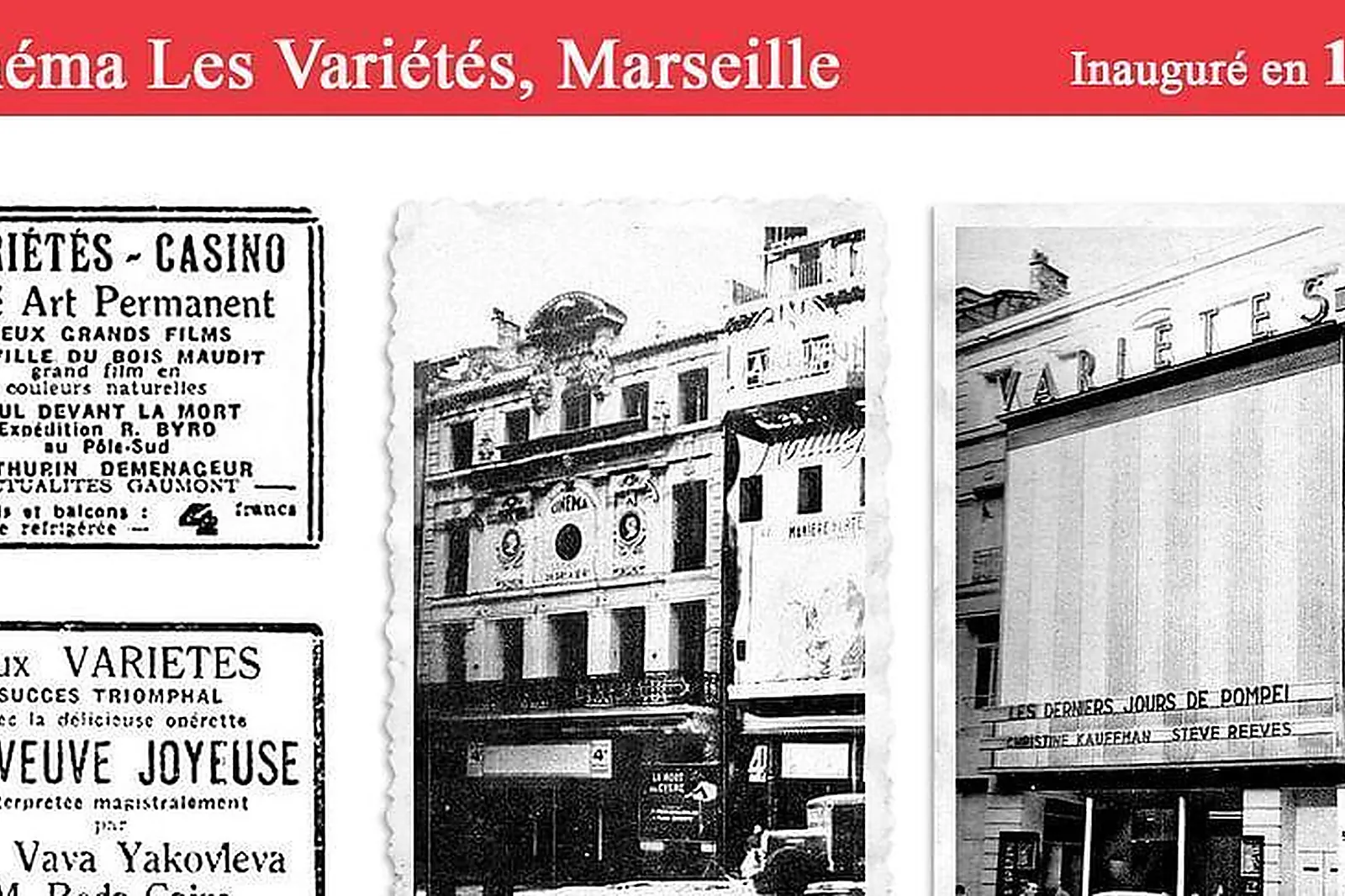 Lieux événementiels, CINÉMA LES VARIÉTÉS