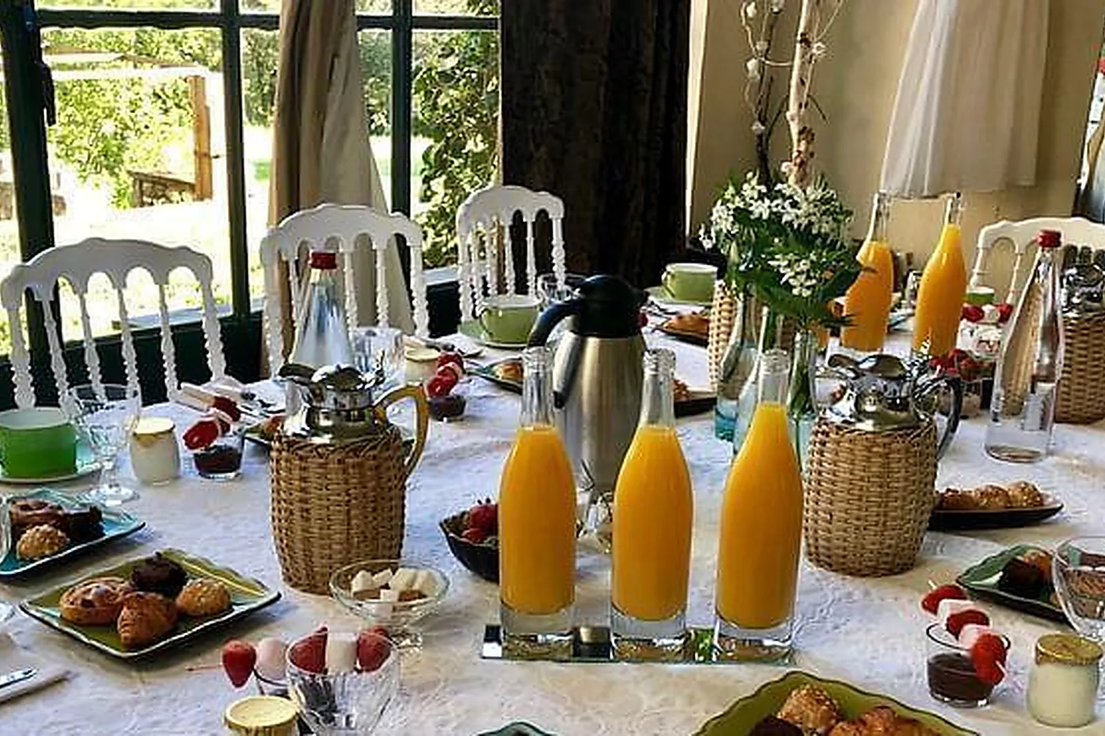 Lieux événementiels, GÎTE LA CHARRETTE FLEURIE