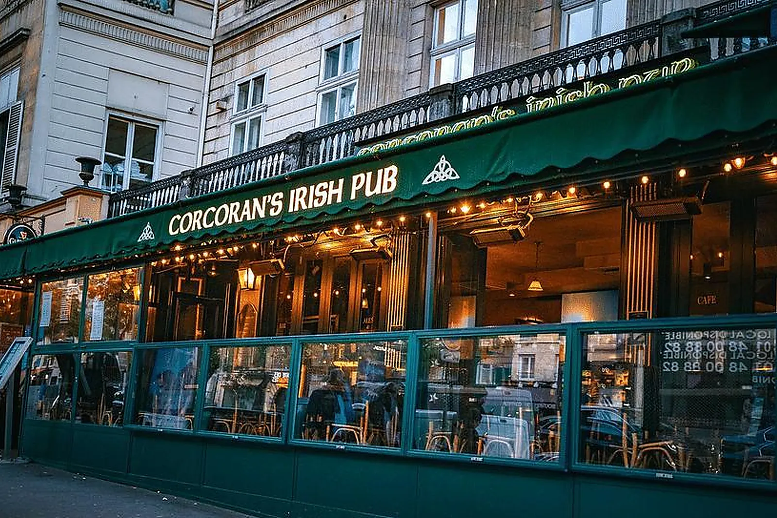 Lieux événementiels, CORCORAN'S IRISH PUB GRANDS BOULEVARDS