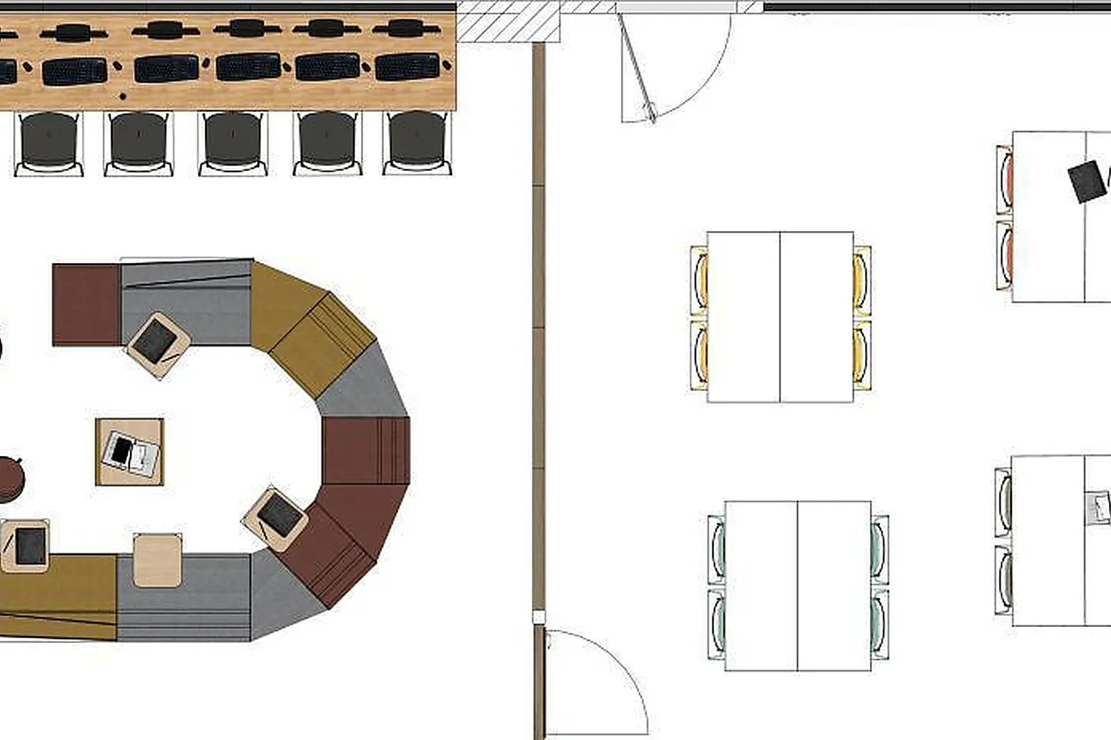 Lieux événementiels, BISTROT L'OLIVIER - SALLE DE RÉUNION
