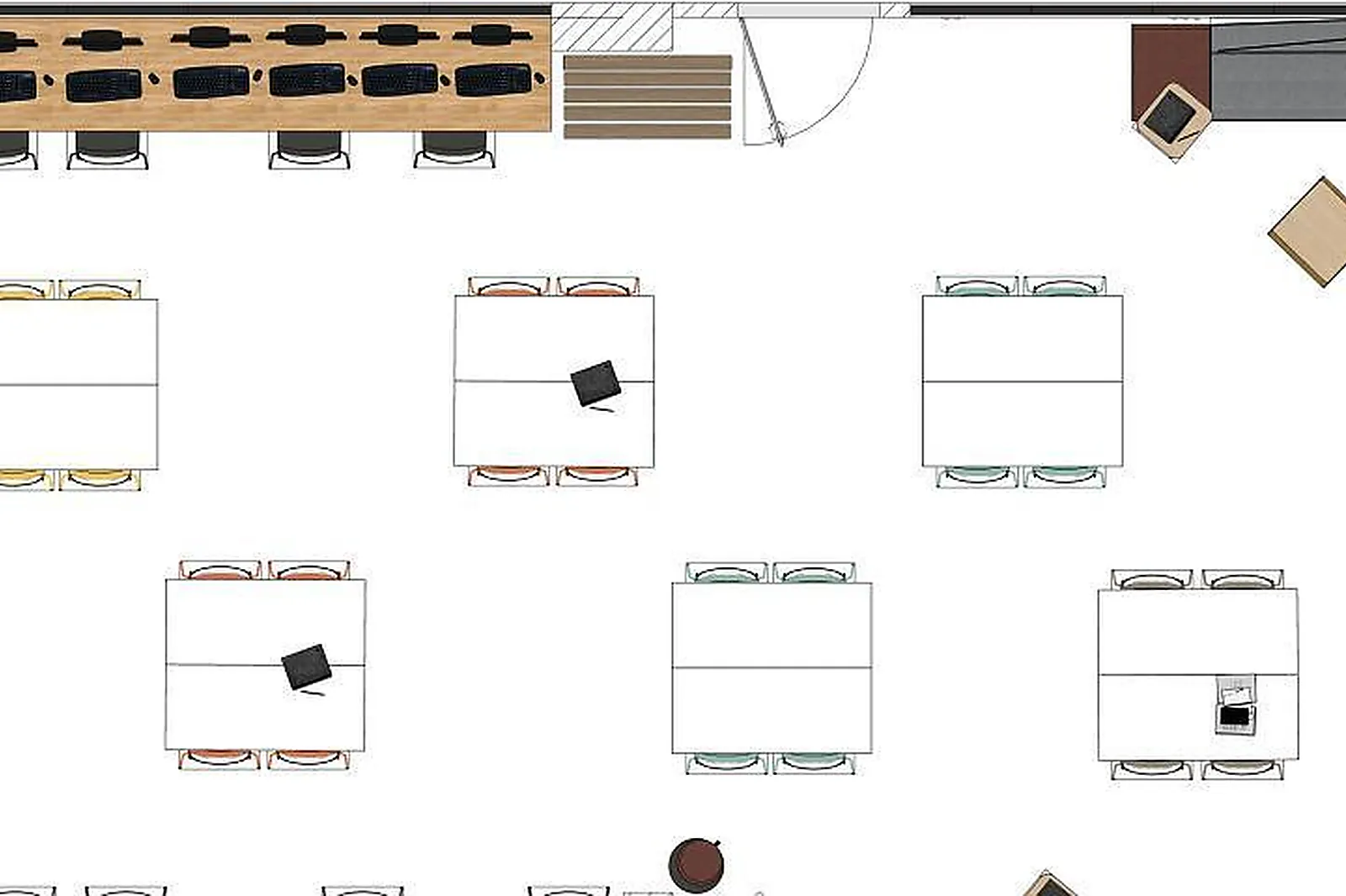 Lieux événementiels, BISTROT L'OLIVIER - SALLE DE RÉUNION