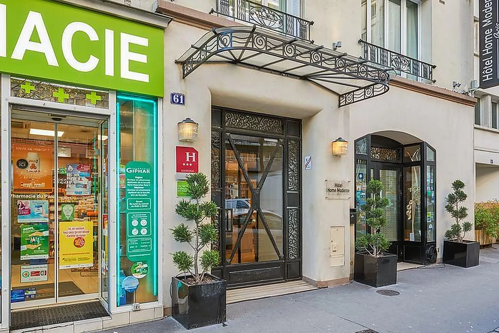 Lieux événementiels, HÔTEL HOME MODERNE ***