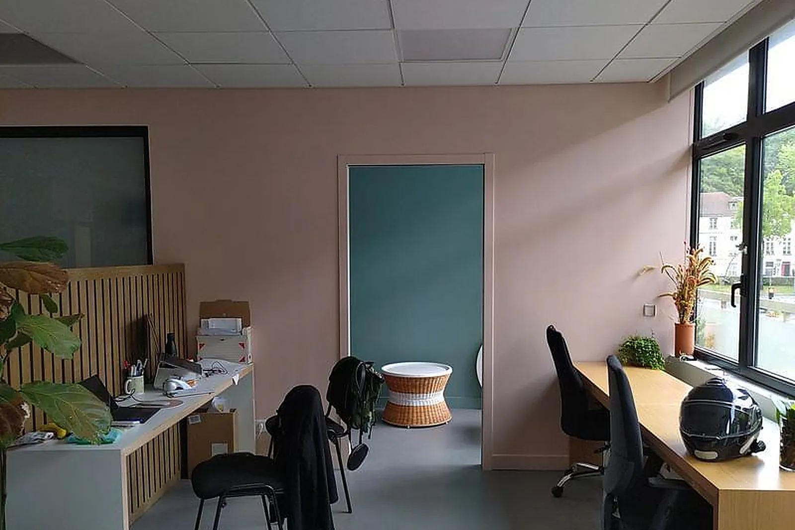 Lieux événementiels, LAC-BULLE VERTE ET BULLE ROSE