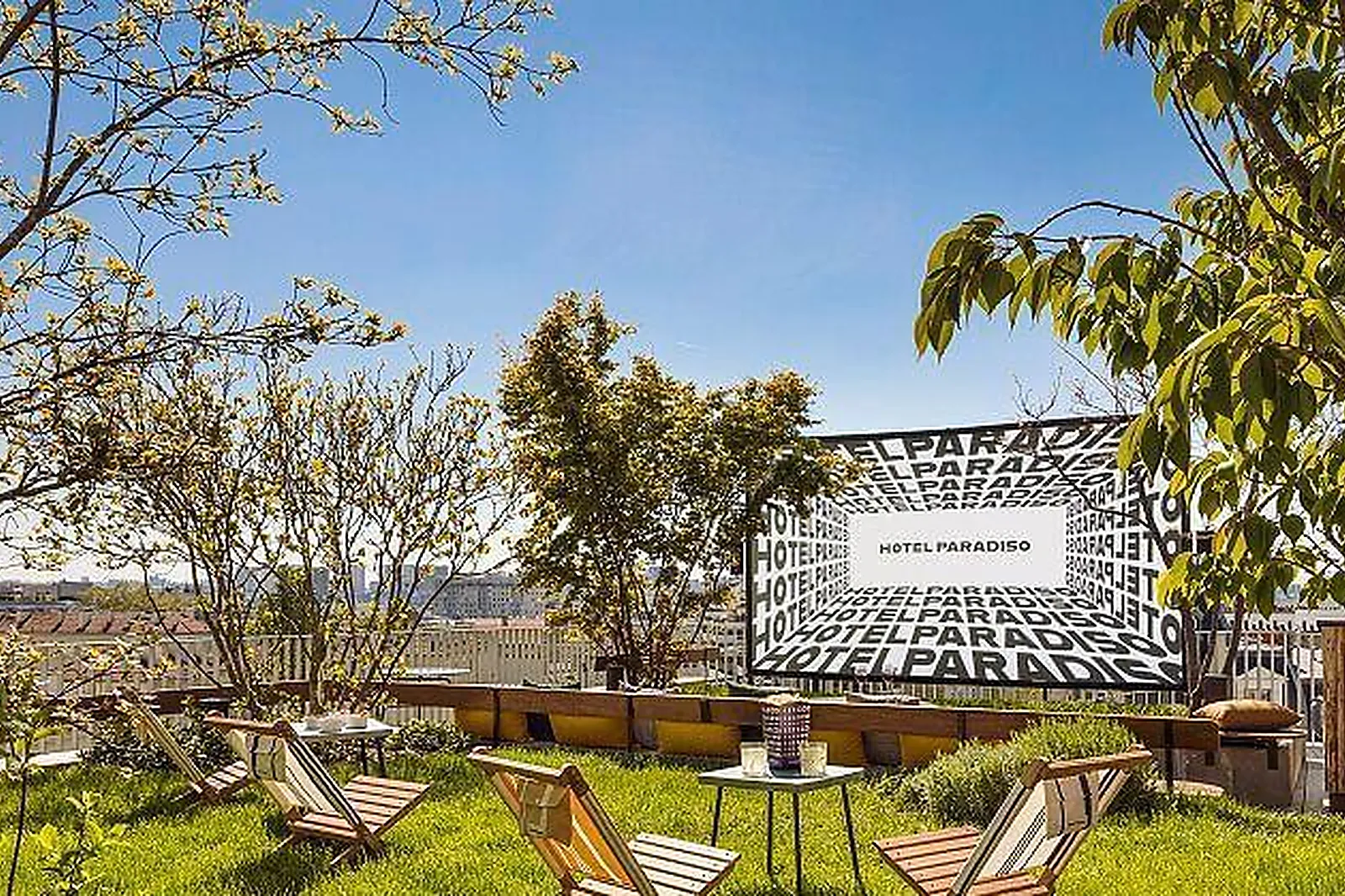 Lieux événementiels, L'APARTÉ ROOFTOP CINÉMA