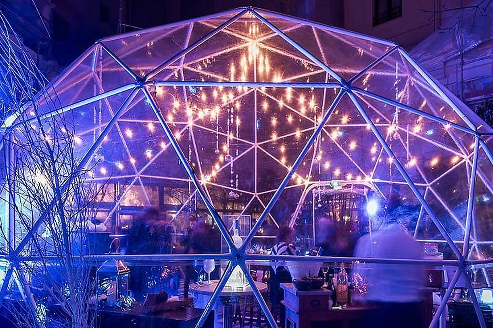 Lieux événementiels, LA BULLE D'HIVER - JARDIN PRIVÉ