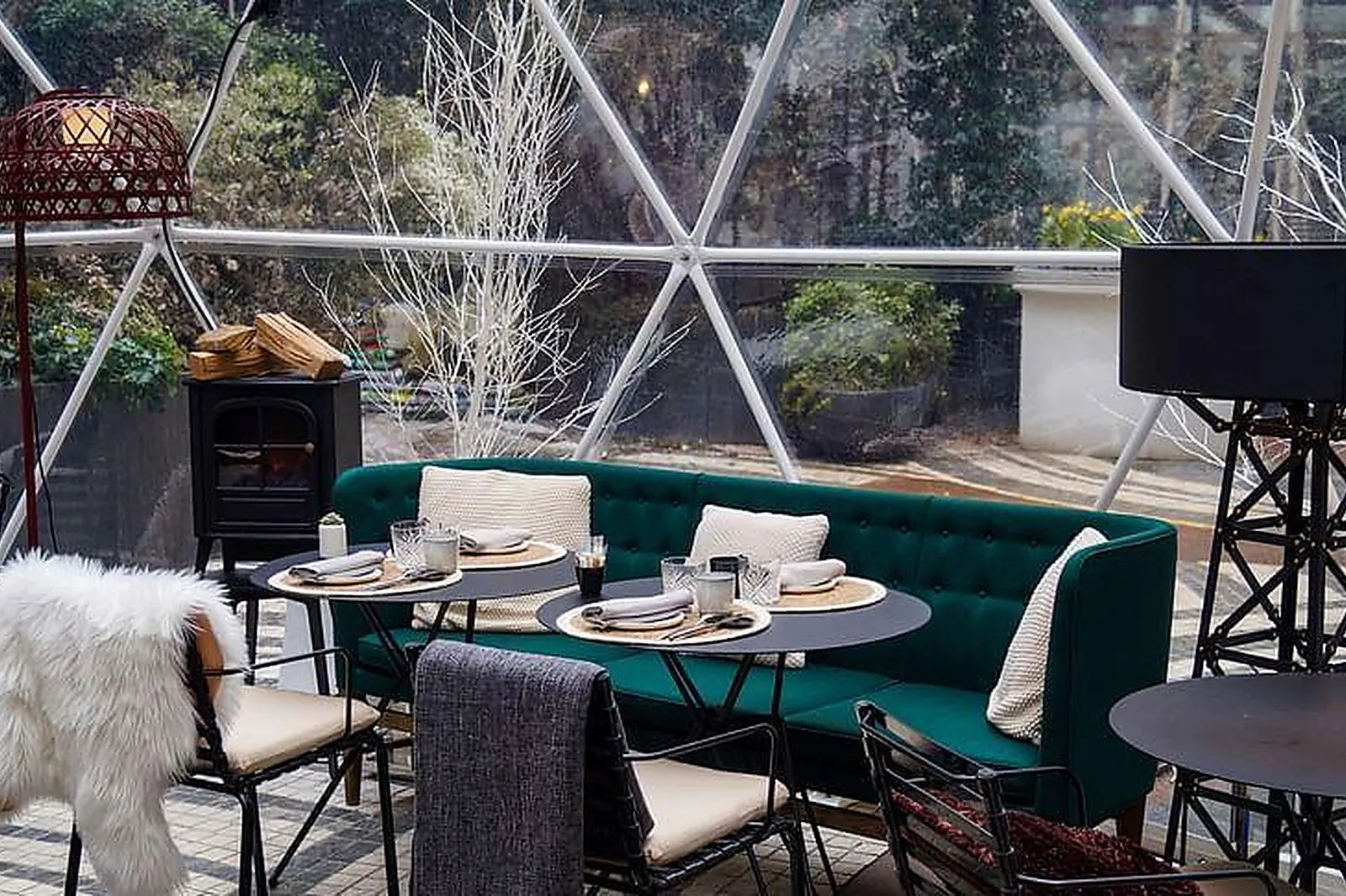 Lieux événementiels, LA BULLE D'HIVER - JARDIN PRIVÉ