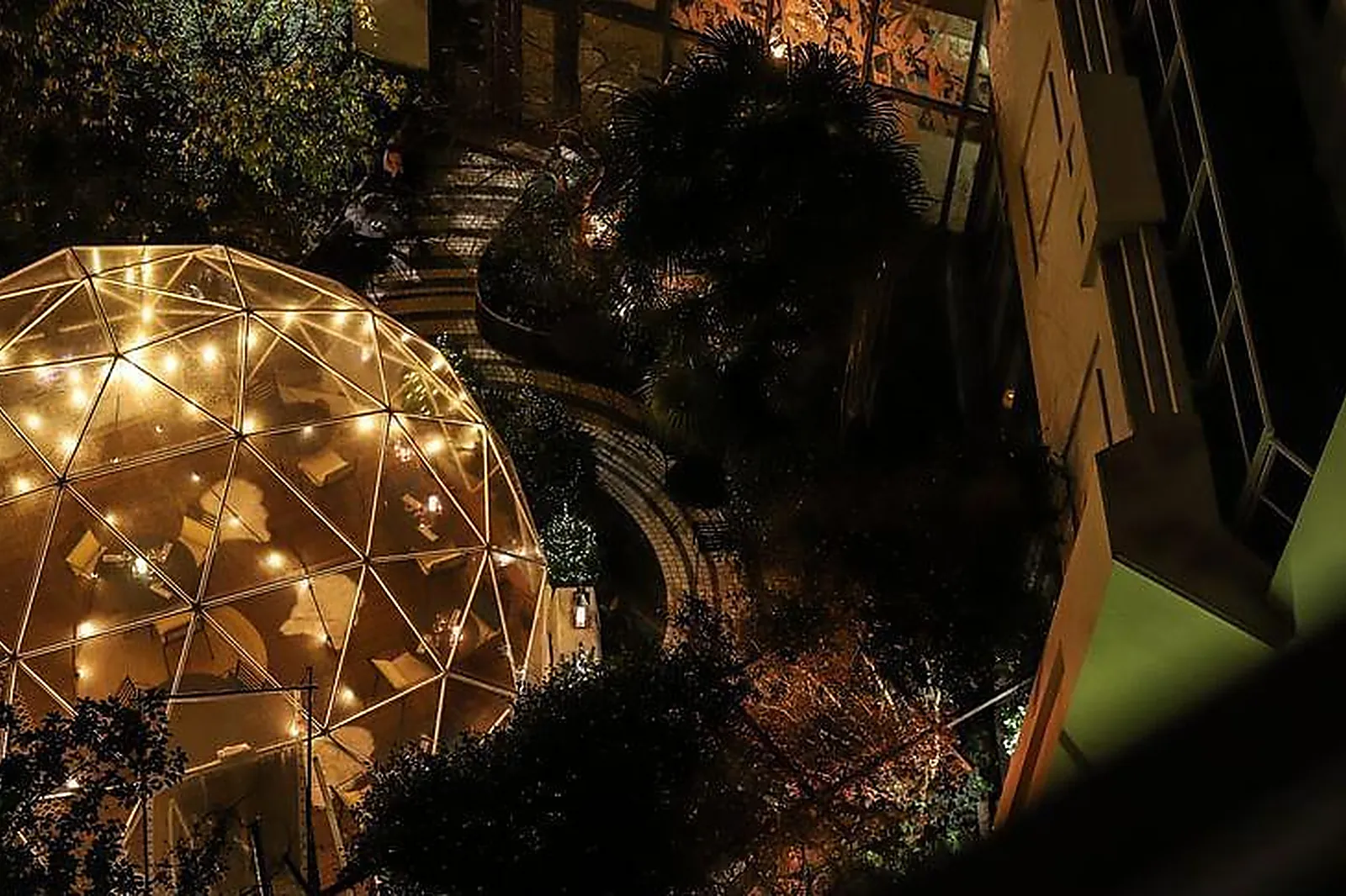 Lieux événementiels, LA BULLE D'HIVER - JARDIN PRIVÉ