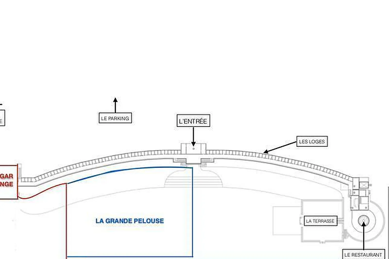 Lieux événementiels, LA PLAGE DE LYS CHANTILLY