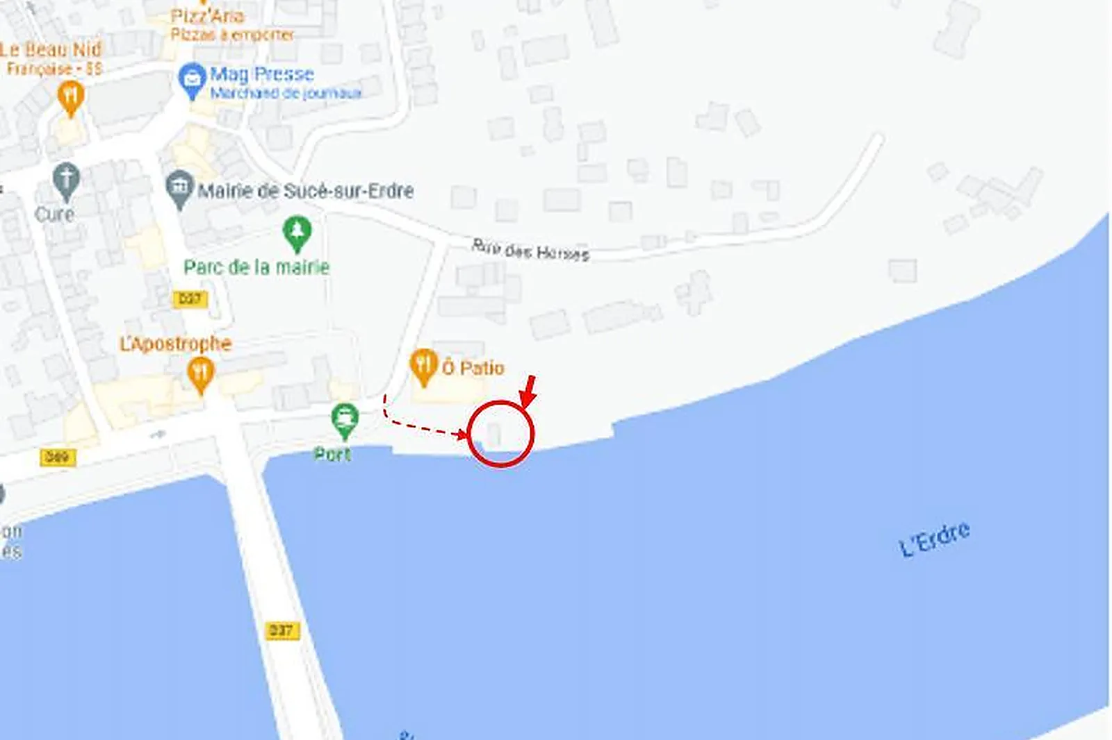 Lieux événementiels, LE CABANON SUR ERDRE