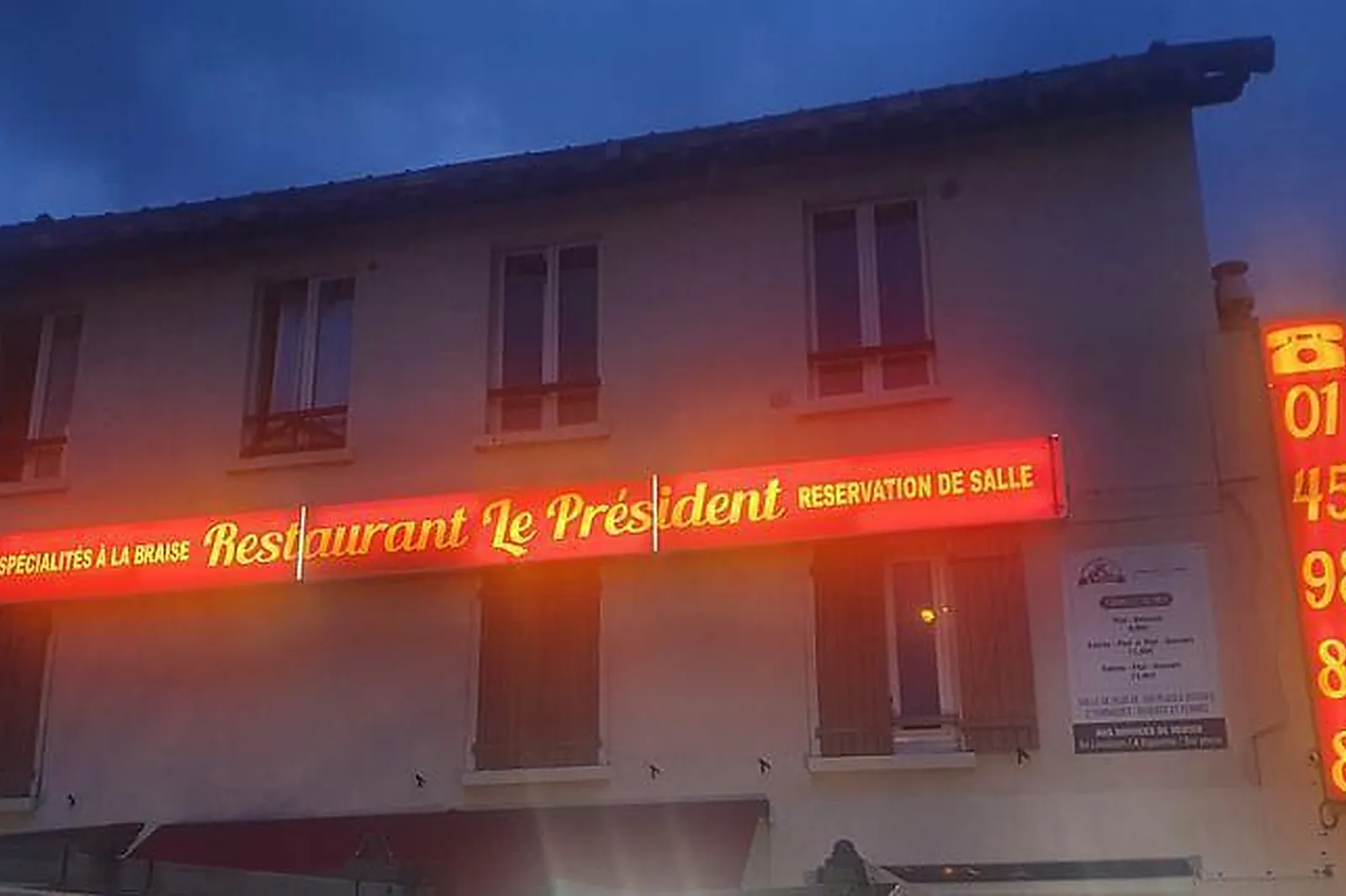 Lieux événementiels, LE PRESIDENT