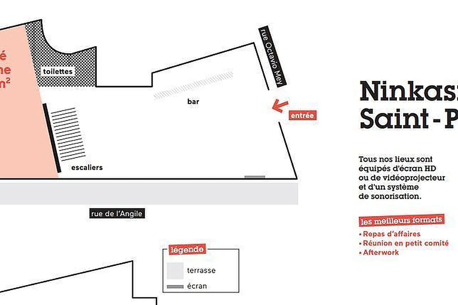 Lieux événementiels, NINKASI SAINT-PAUL