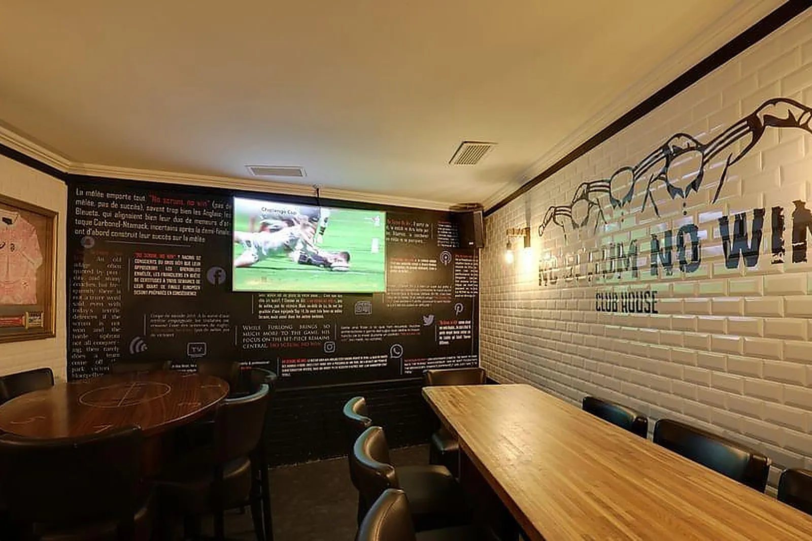 Lieux événementiels, NO SCRUM NO WIN