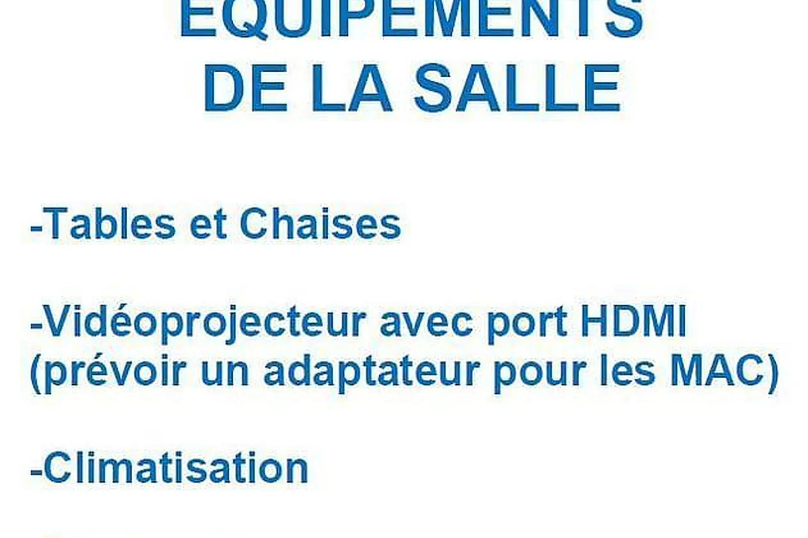 Lieux événementiels, SALLE COUNORD