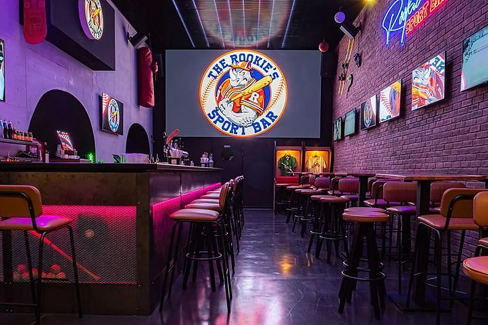 Lieux événementiels, THE ROOKIE'S SPORT BAR