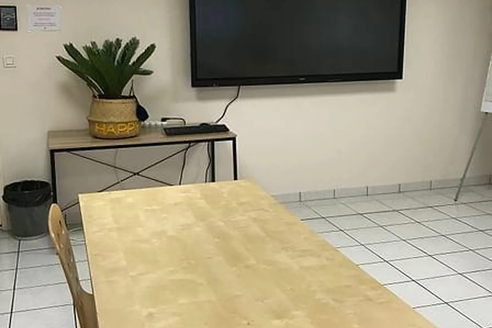 Lieux événementiels, LE CHECK-IN